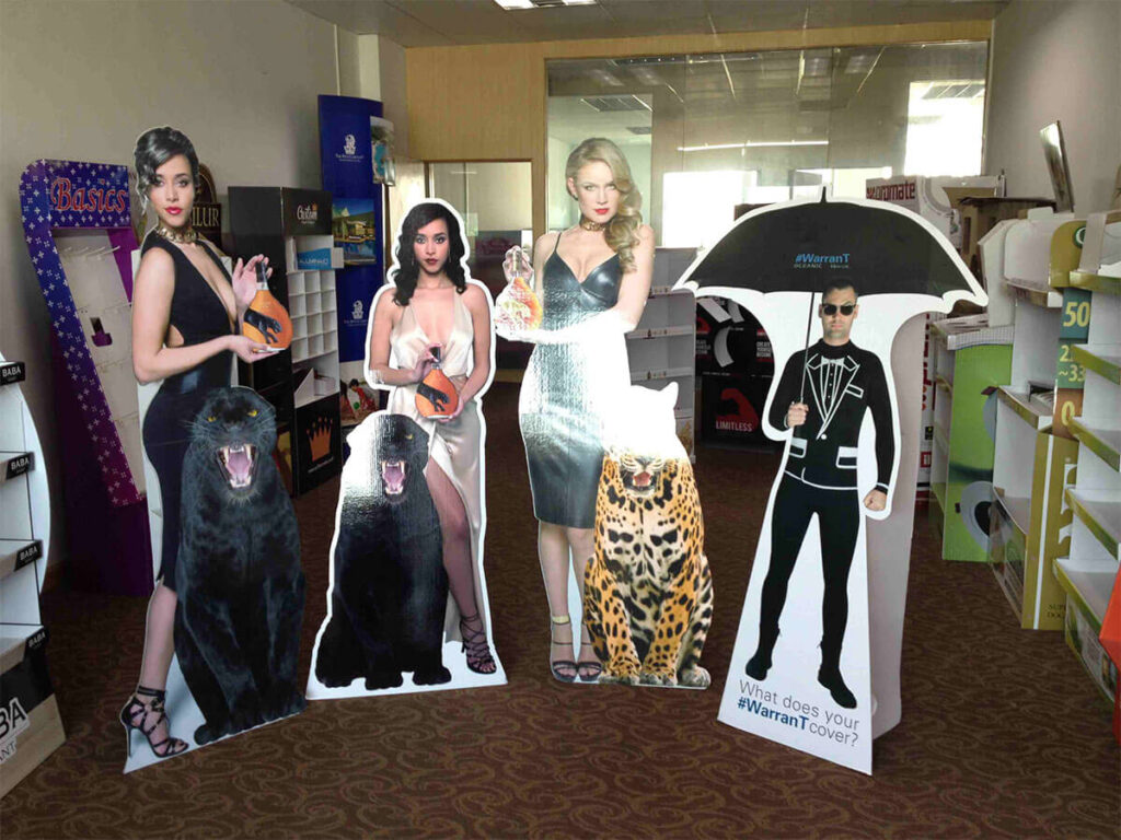 Banner Cutout Standees