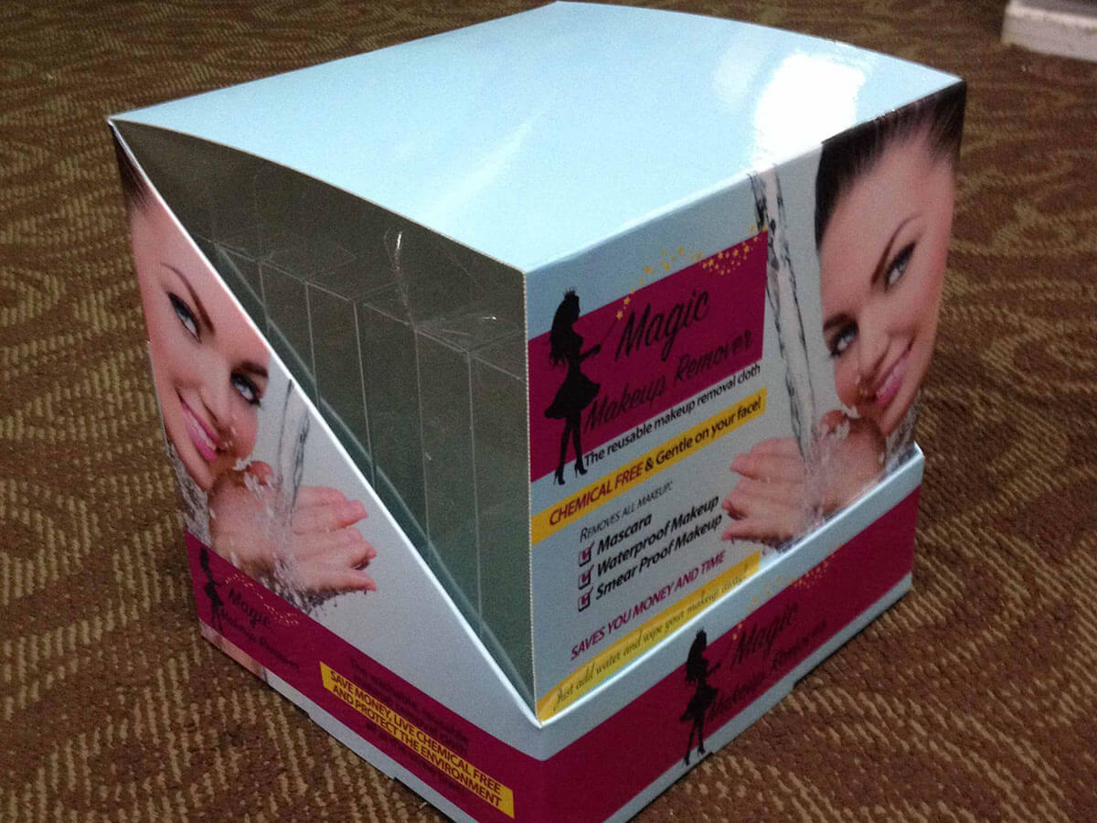 Cosmetic Shelf Ready Package Box