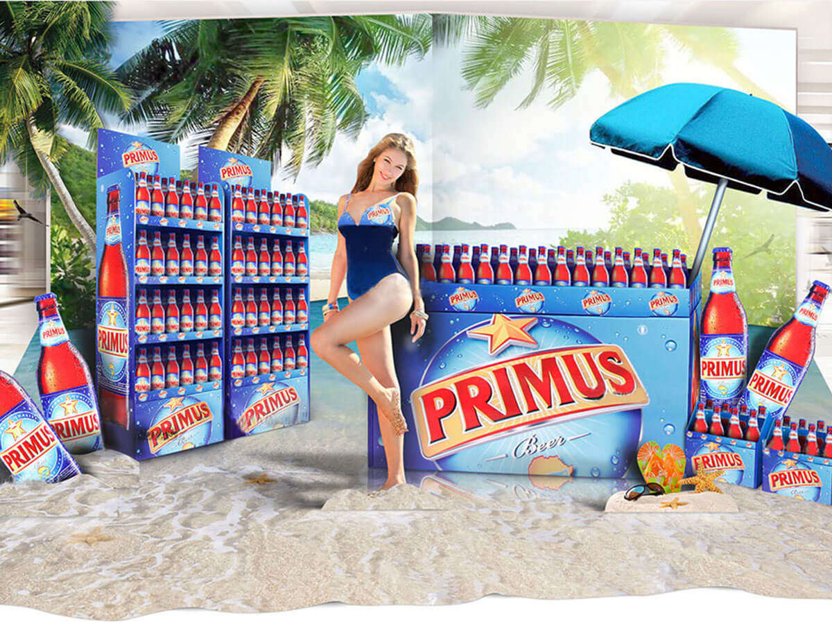 effective beverage display design elements